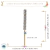 Vareta Manta Strass Prata Furta Cor 25x3mm (1un) na internet