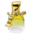 Vidro Porta Perfume Laço Amarelo 20ml com Tampa e Válvula Spray (1un)