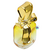 Vidro Porta Perfume Laço Amarelo 20ml com Tampa e Válvula Spray (1un) na internet