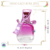 Vidro Porta Perfume Laço Rosa 20ml com Tampa e Válvula Spray (1un) - Império das Essências