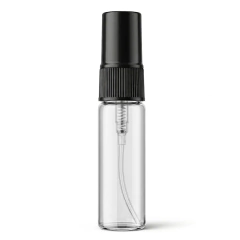 Flaconete de Vidro 15ml Spray Preto (1un) - comprar online