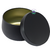 Lata Metal Preto Fosco Com Tampa 240ml (1Un) na internet
