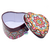 Lata Decorativa Mandala Coração Cores Variadas (1un) - comprar online