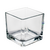 Copo de Vidro Cubo Para Velas sem Tampa 130ml (un) - comprar online