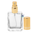Vidro Porta Perfume de Vidro 15ml Com Válvula Spray Ouro Rosca 13 (1un). - comprar online