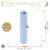 Porta Perfume Azul 5ml (un) na internet
