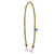 Cordão de São Francisco Lily Dourado Brilhoso Pingo (1un) - comprar online