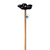 Vareta Florida Preta com Strass 18x3mm (1un) - comprar online