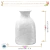 Enfeite Vaso De Cerâmica Desenhado Flores Branco 7,5x6cm (un) na internet
