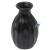 Enfeite Vaso De Cerâmica Estriado Preto 7,5x5cm (un) - comprar online