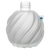 Vidro Bola Espiral 280ml Fosco Natural Rosca 28/410 (Un)