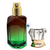 Vidro Porta Perfume Valência 30ml Verde Degradê (un) na internet