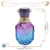Vidro Porta Perfume Valência 30ml Lilás e Azul Degradê (un) - Império das Essências