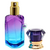 Vidro Porta Perfume Valência 30ml Lilás e Azul Degradê (un) na internet