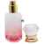 Vidro Porta Perfume Valência 30ml Branco e Rosa Degradê (un) na internet