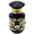 Vidro Porta Perfume Luxo Preto com Ouro 50ml (un) na internet