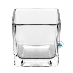 Pote de Vidro Candle Square 80ml (un)