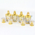 Vidro Porta Perfume Árabe New Luxo Ouro 50ml Variados (un)
