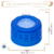 Imagem do Tampa Elegance Plástica Difusor Azul Rosca 28/410 (1Un)