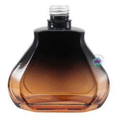 Garrafa Esmeralda Preto Com Salmão Degradê sem Tampa 360ml Rosca 28/410 (Un) - comprar online