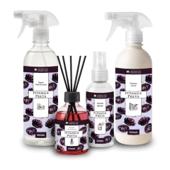 Kit Pitanga Preta Água Perfumada + Difusor de Aromas + Home Spray + Passa Fácil - comprar online