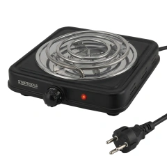 Fogão Elétrico com Resistência 1 Boca 1000 W/200V Preto (1un)