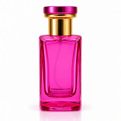 Vidro Porta Perfume Versati Colors Retangular Pink 30ml (un)