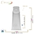 Bisnaga 300g Natural Tampa Flip Top (1un) - comprar online