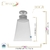 Bisnaga 110g Natural Tampa Flip Top (1un) - comprar online