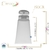 Bisnaga 150g Natural Tampa Flip Top (1un) - comprar online