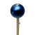 Vareta Bola Pérola Azul Royal com Strass 26x4mm (1un) - comprar online