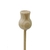 Vareta Tulipa Vasinho de Madeira Natural 28x4mm (1un)