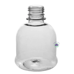 Frasco 200ml Pet Cilíndrico com Detalhe sem Tampa Rosca 28/410 (1un)