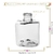 Frasco 300ml Pet Quadrado Cristal sem Tampa Rosca 28/410 (1un) na internet