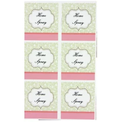 Etiqueta Home Spray Rosa (20un)