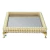 Bandeja Quadrada Espelhada Atria com Pérola 16x16 (1un) na internet