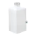 Vidro Paris Square Branco 250ml Rosca 28/410 (1un) - Império das Essências