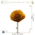 Vareta Flor de Madeira Mini Amarela (PC) - comprar online
