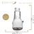 Frasco 75ml Pet Garrafa Estriada sem Tampa Rosca 24/410 (1un) - comprar online