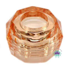 Tampa Premium Diamante Salmão Com Furo Rosca 28/410 (1un)