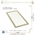 Bandeja Retangular Espelhada Tita Strass Ouro 26,5x13,5 (1un) na internet