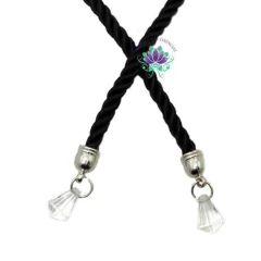 Laço Cordão São Francisco Lily Preto Pingo (1un)