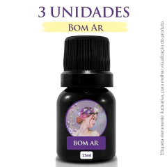 Essência Hidrossolúvel Bom Ar 15ml (3un)