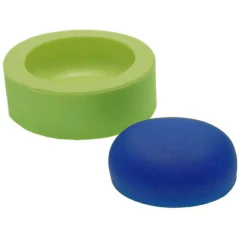 Molde Almofada Redonda 1 Cavidade (1un)