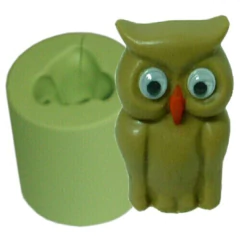 Molde Coruja Pequena 1 Cavidade (1un)