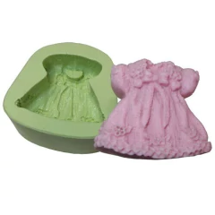 Molde Vestidinho Infantil 1 Cavidade (1un)