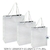 Sacola Branca G.G Kraft 25x20x8cm (1Un) na internet