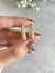 Huggies de Acero con Cristal - Diora Joyas