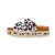 Sandalia Animal Print Blanco en internet
