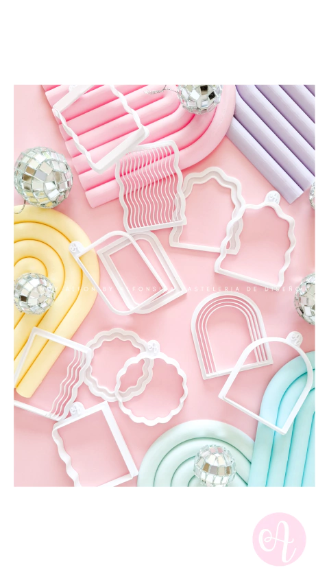 Set Cortantes Mini Pastelería Aesthetic G - comprar online